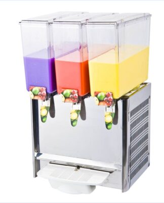 JUICE DISPENSER REFREGERATED THREE JAR