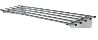 WALL SHELF PIPE STYLE