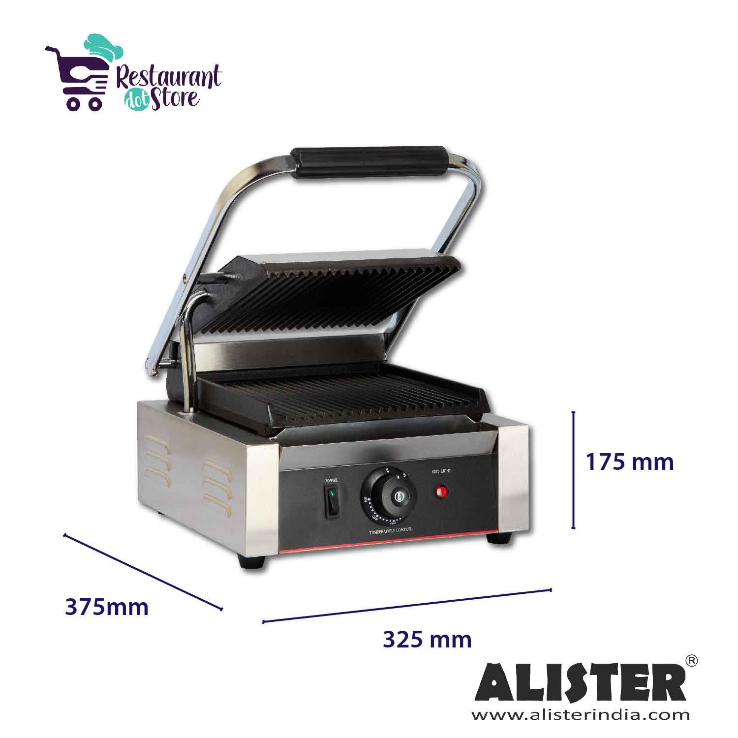 SGREGSIN-02 ALISTER SANDWICH GRILLER