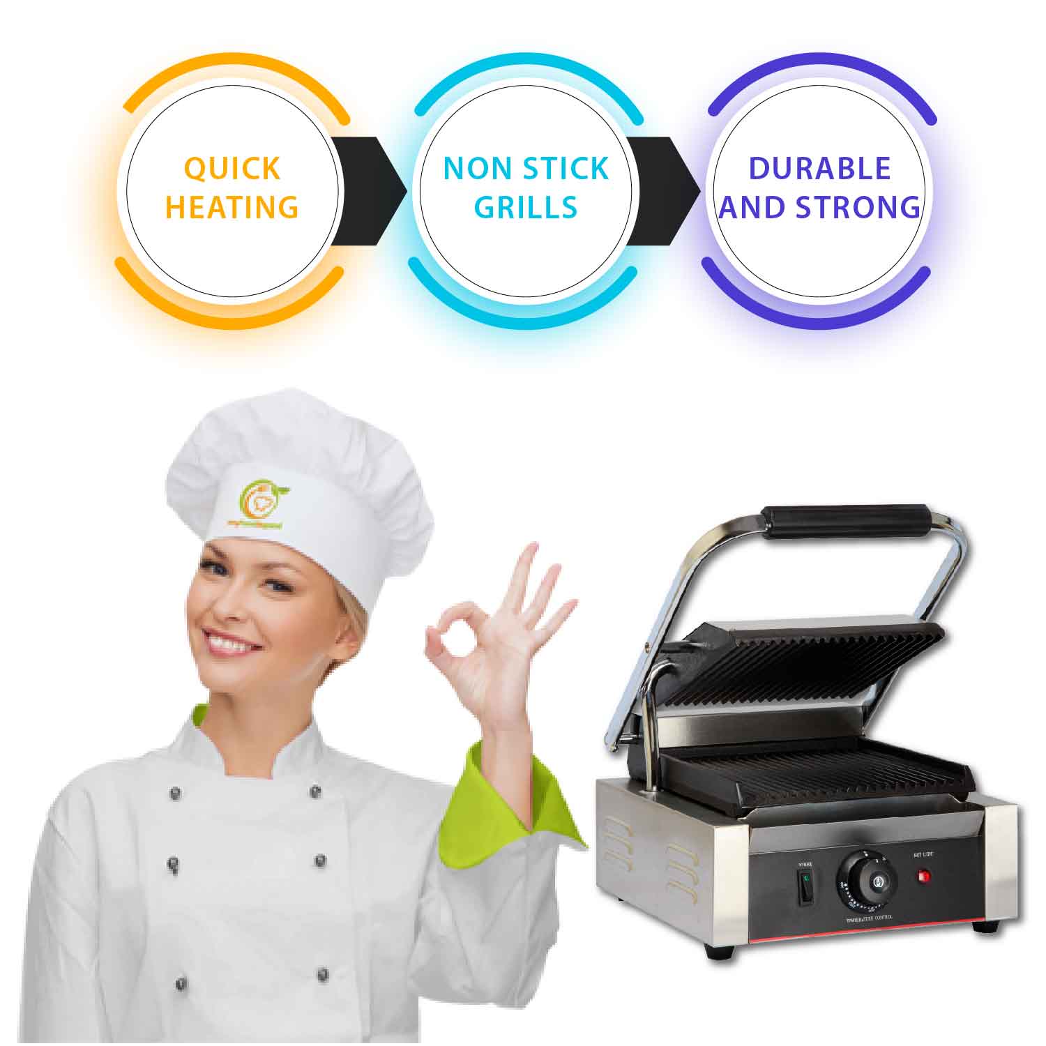 SGREGSIN-04 SANDWICH GRILLER